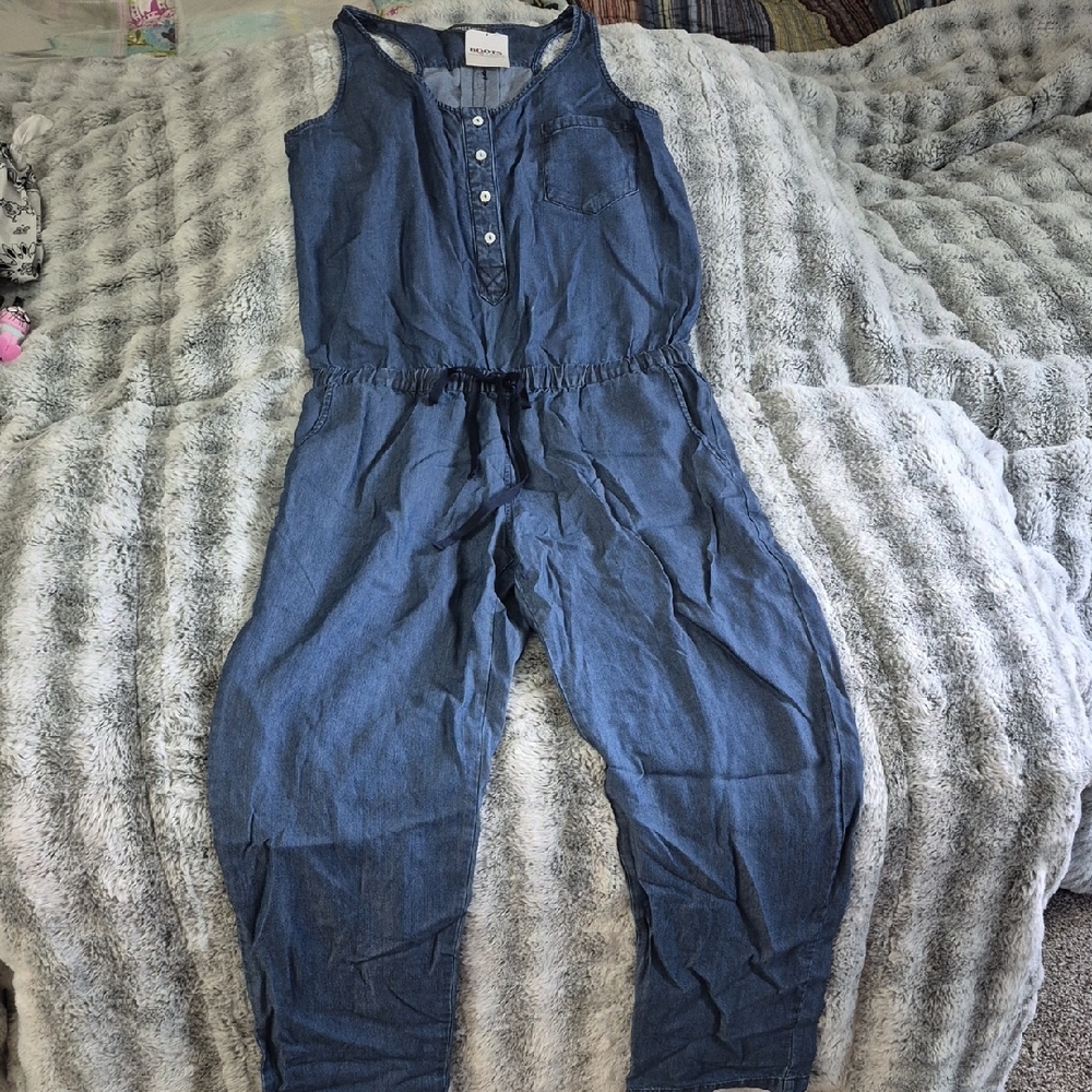 Sweet Lovely 🖤 Denim Blue Jumpsuit (528)